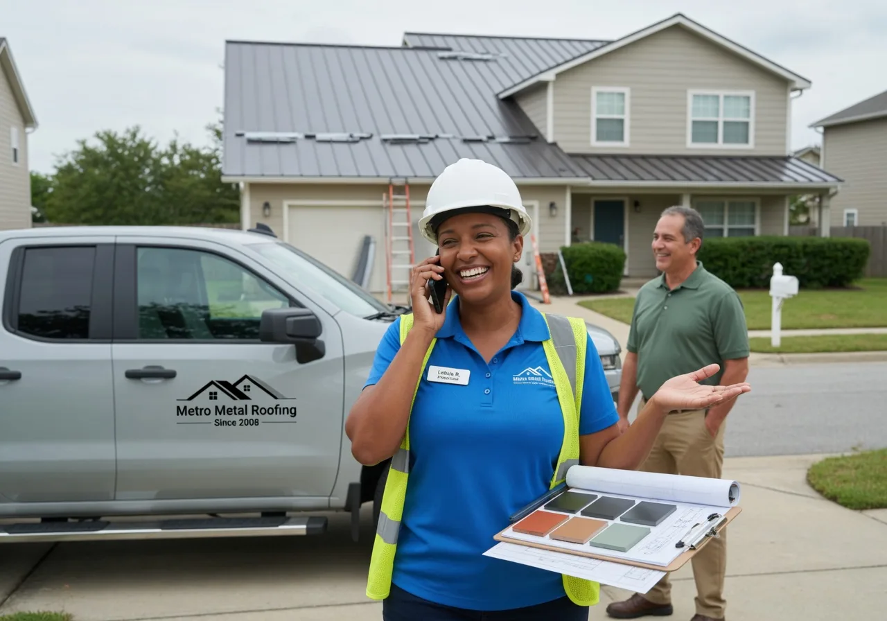 Storm Damage Metal Roof Repair in Woodstock, AL